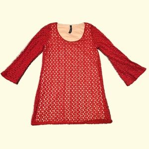 Red 70s Inspired Photo